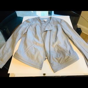 Chico’s  organic leather brand new moto jacket